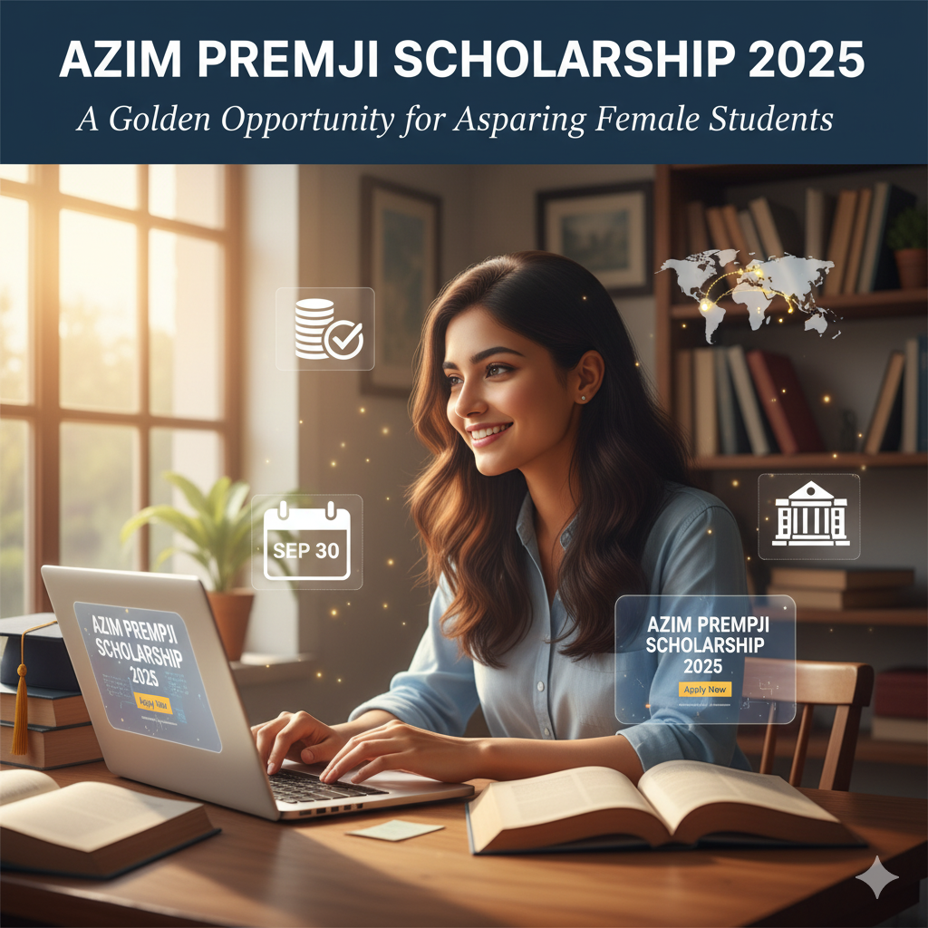 Azim Premji Scholarship 2025: A Golden Opportunity for Aspiring Female Students